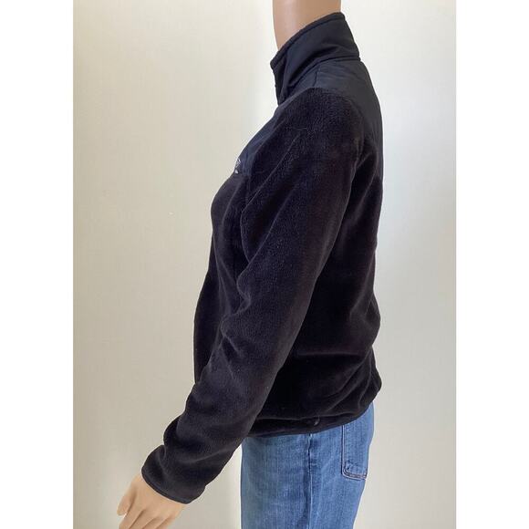 UMBRO Fleece Full Zip Jacket Womens Large Black - Picture 3 of 7